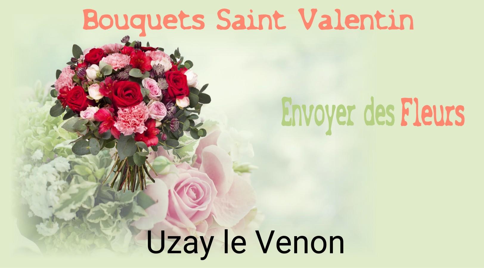 Roses de Saint-Valentin livrées à Uzay-le-Venon